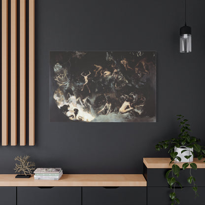 Dance of Shadows Canvas Print