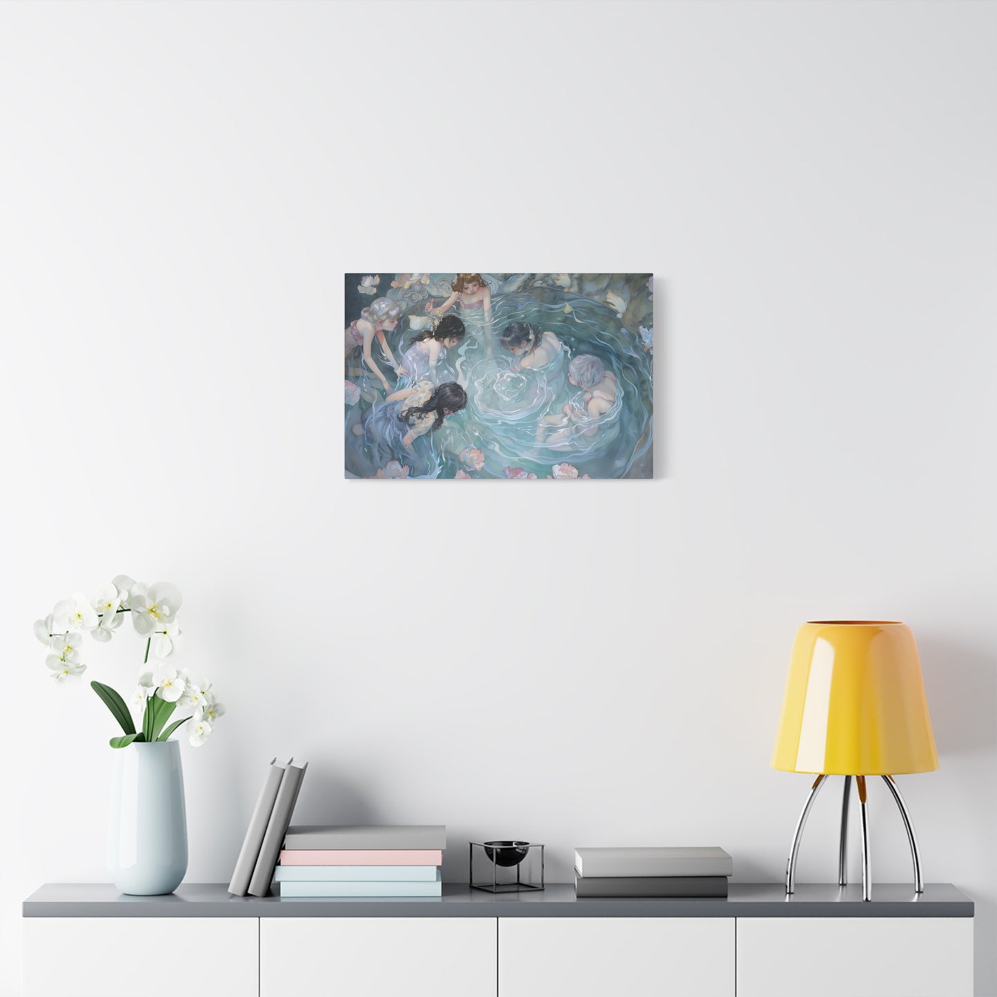 Quiet Pool Canvas Print