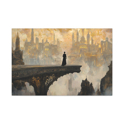 The Golden City Canvas Print