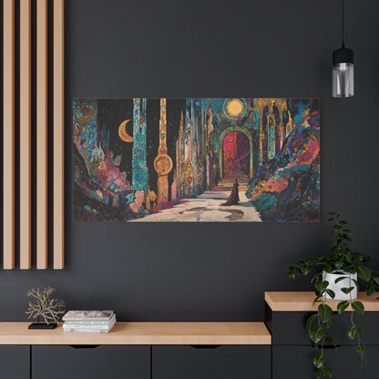 Moonlit Passage Canvas Print