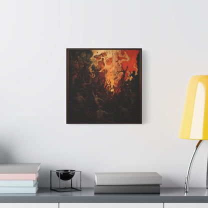 The Fiery Gathering Canvas Print