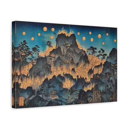 Lanterns of Twilight Canvas Print