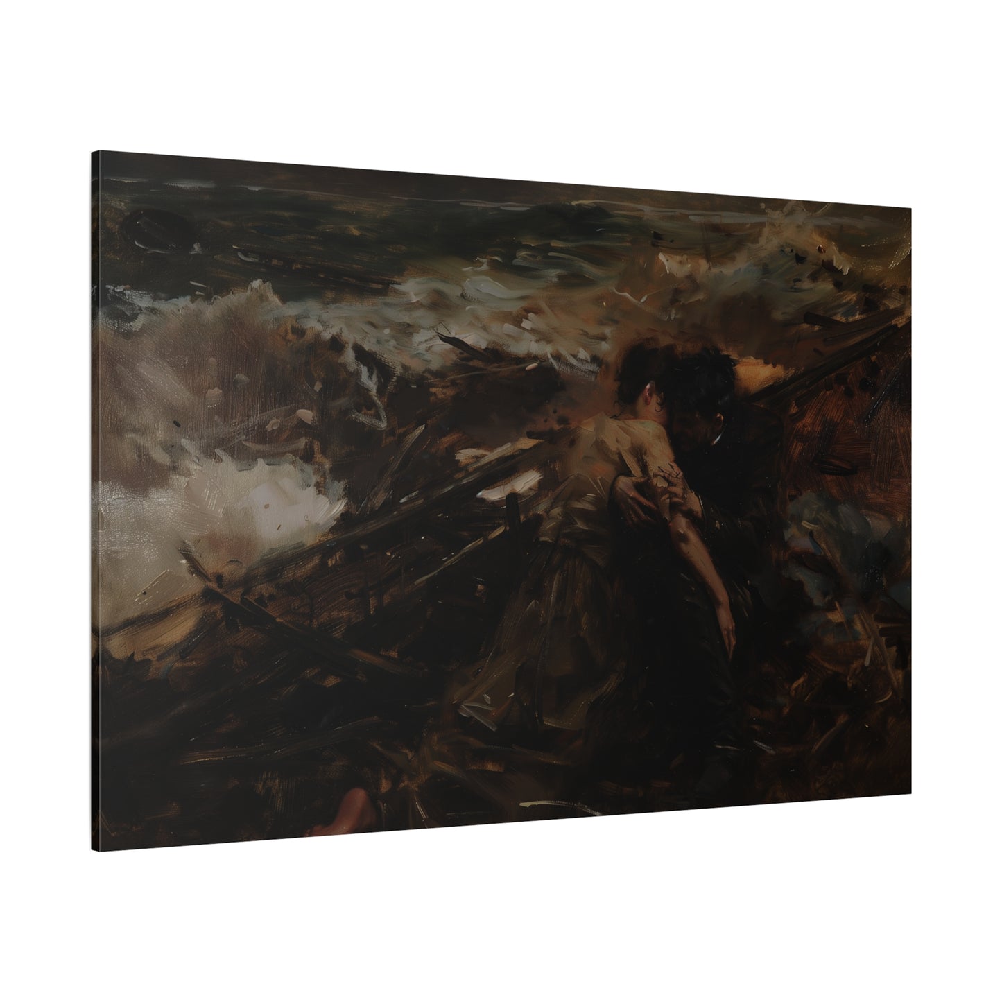 Shores of Shadow Canvas Print