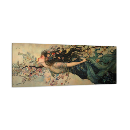 The Blossoming Void Canvas Print