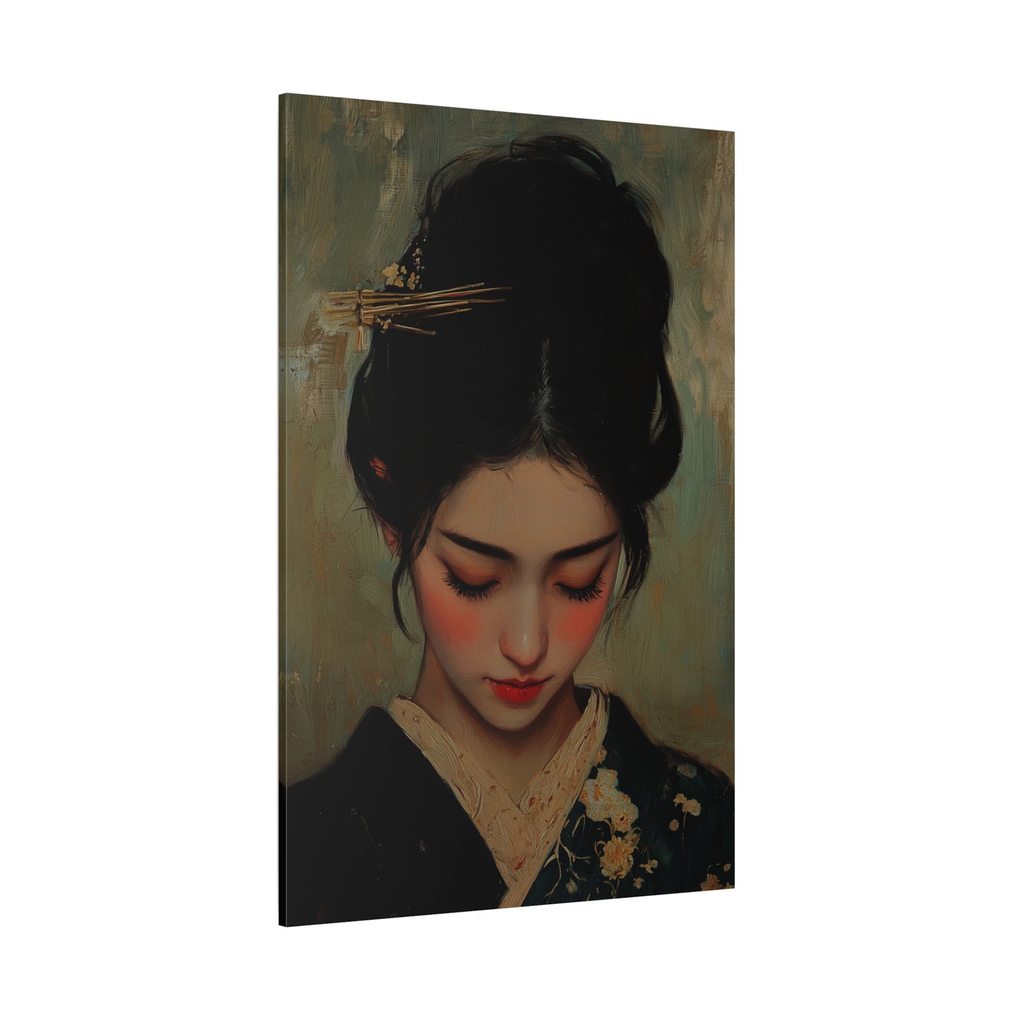 Silent Depths (0315) Canvas Print