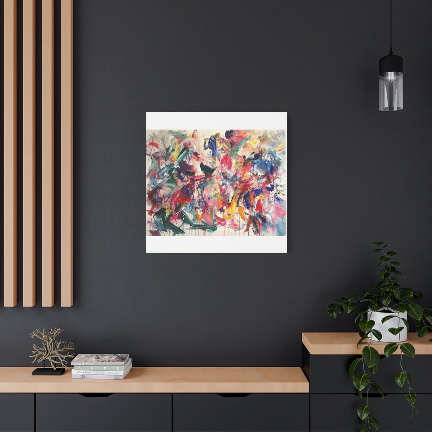 Burst of Life Canvas Print