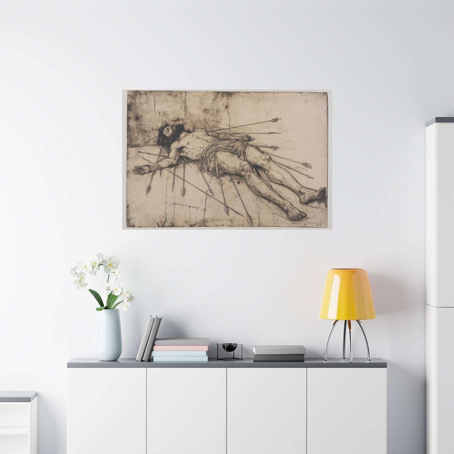 Fallen Warrior Canvas Print