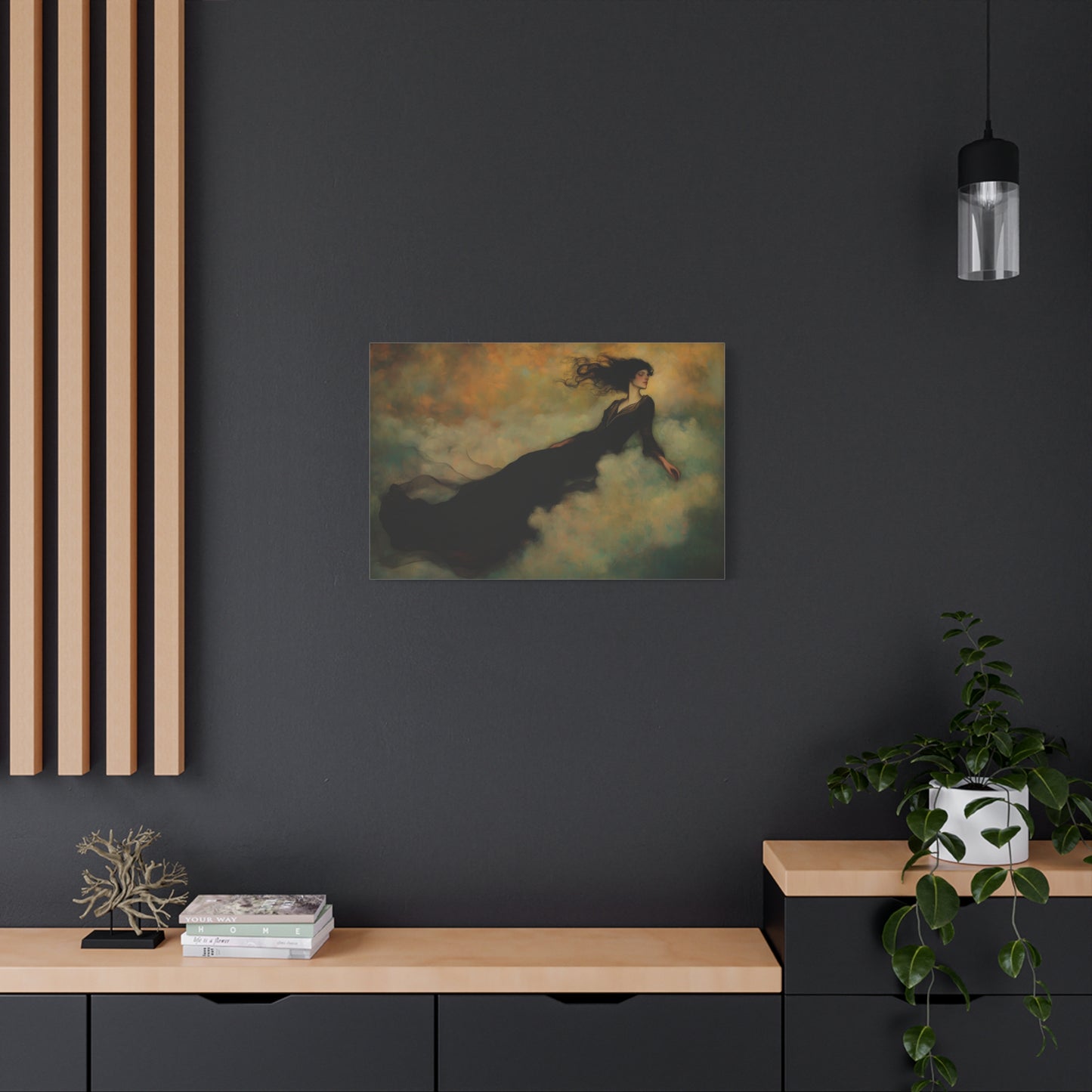 Rest in Clouds Canvas Print