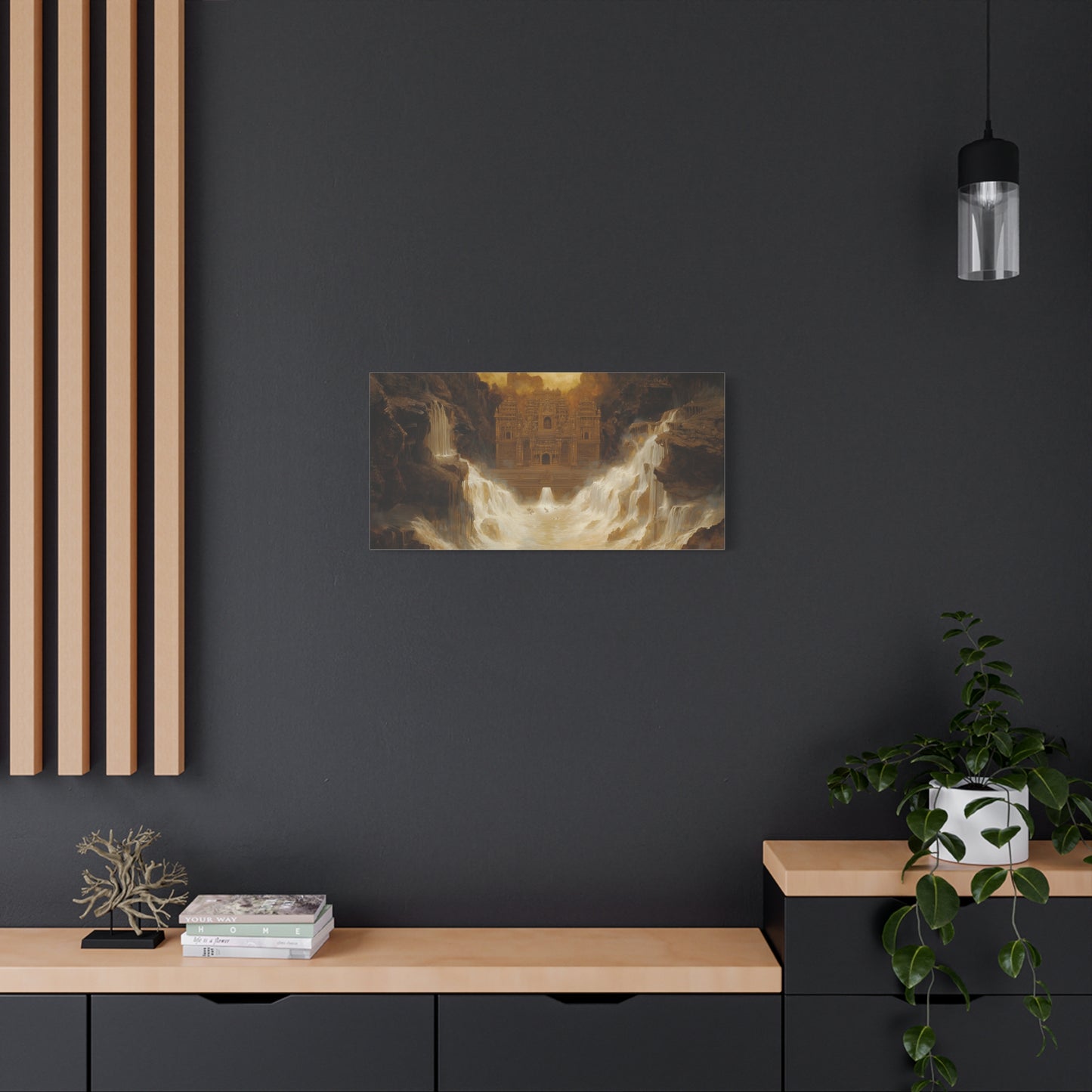 Eternity's Waterfall Canvas Print