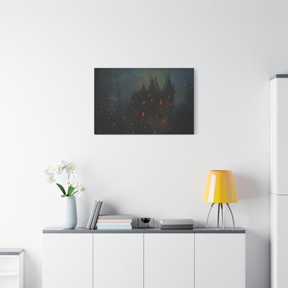 Towers of Twilight Canvas Print