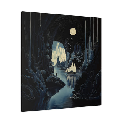 Night's Veil Canvas Print