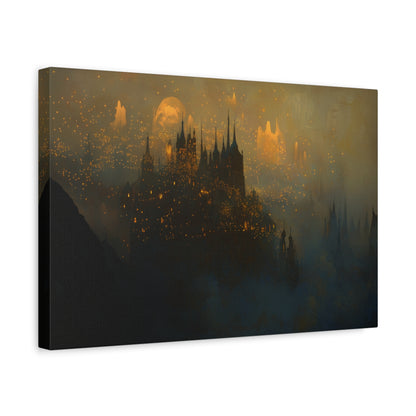 The Night Awakes Canvas Print