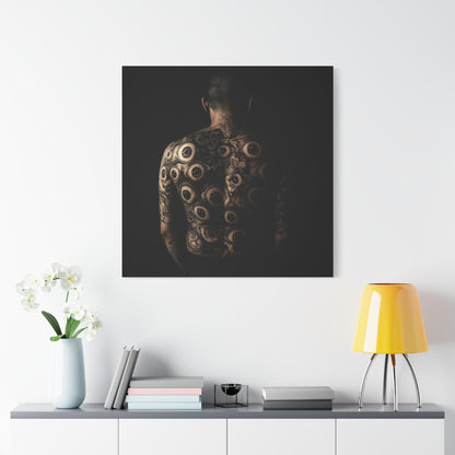 Shadowed Awareness Canvas Print