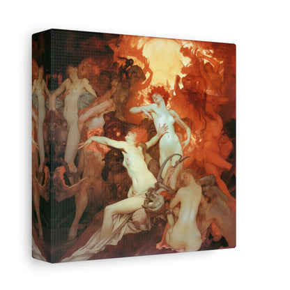 Dance of Shadows Canvas Print