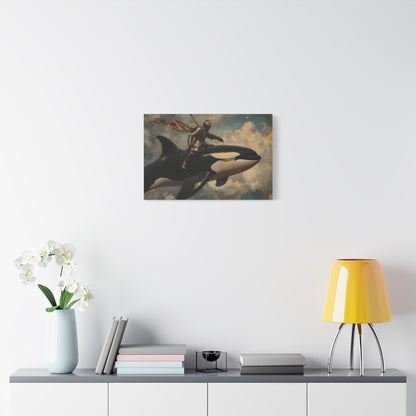 Ride the Sky Canvas Print