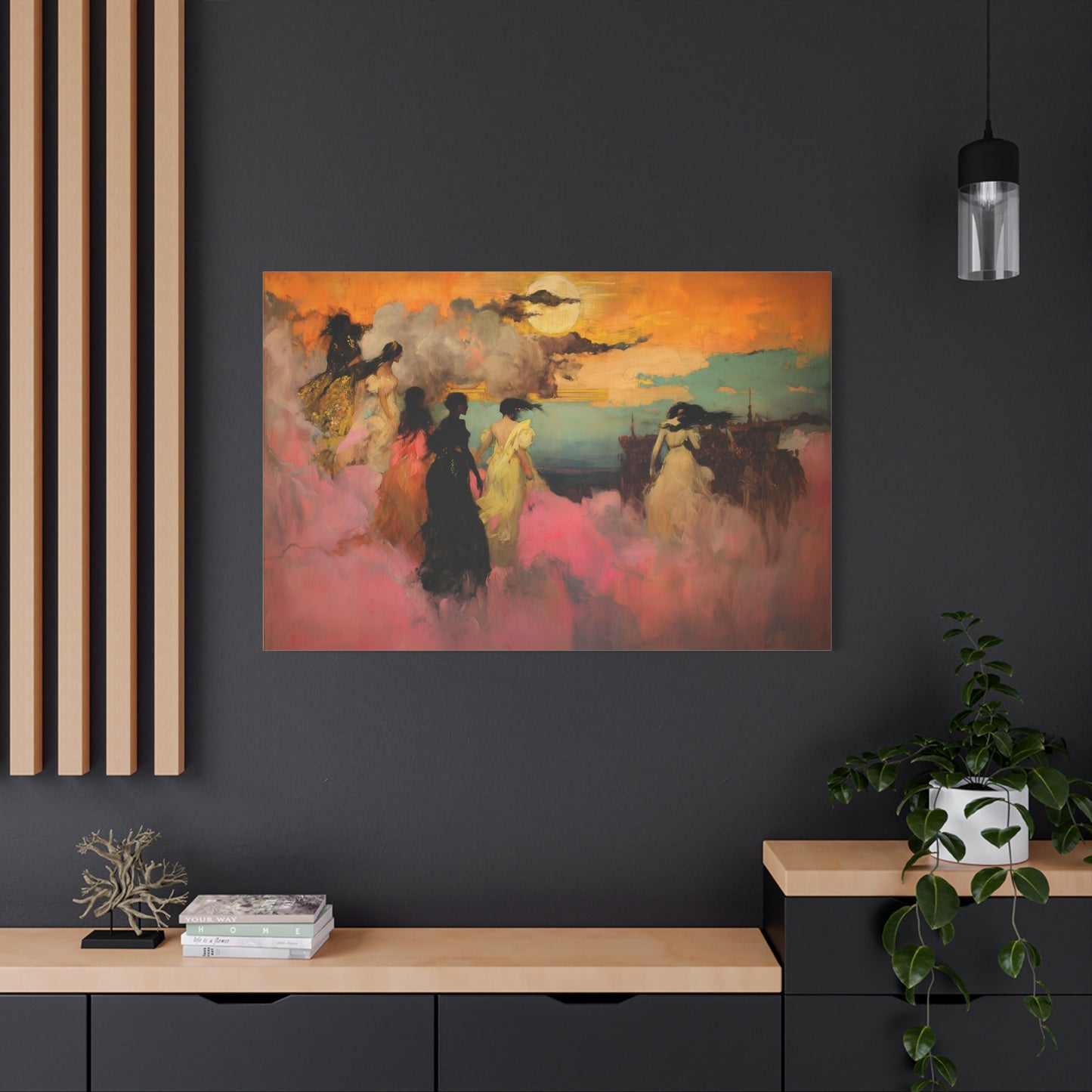 Moonlit Reverie Canvas Print