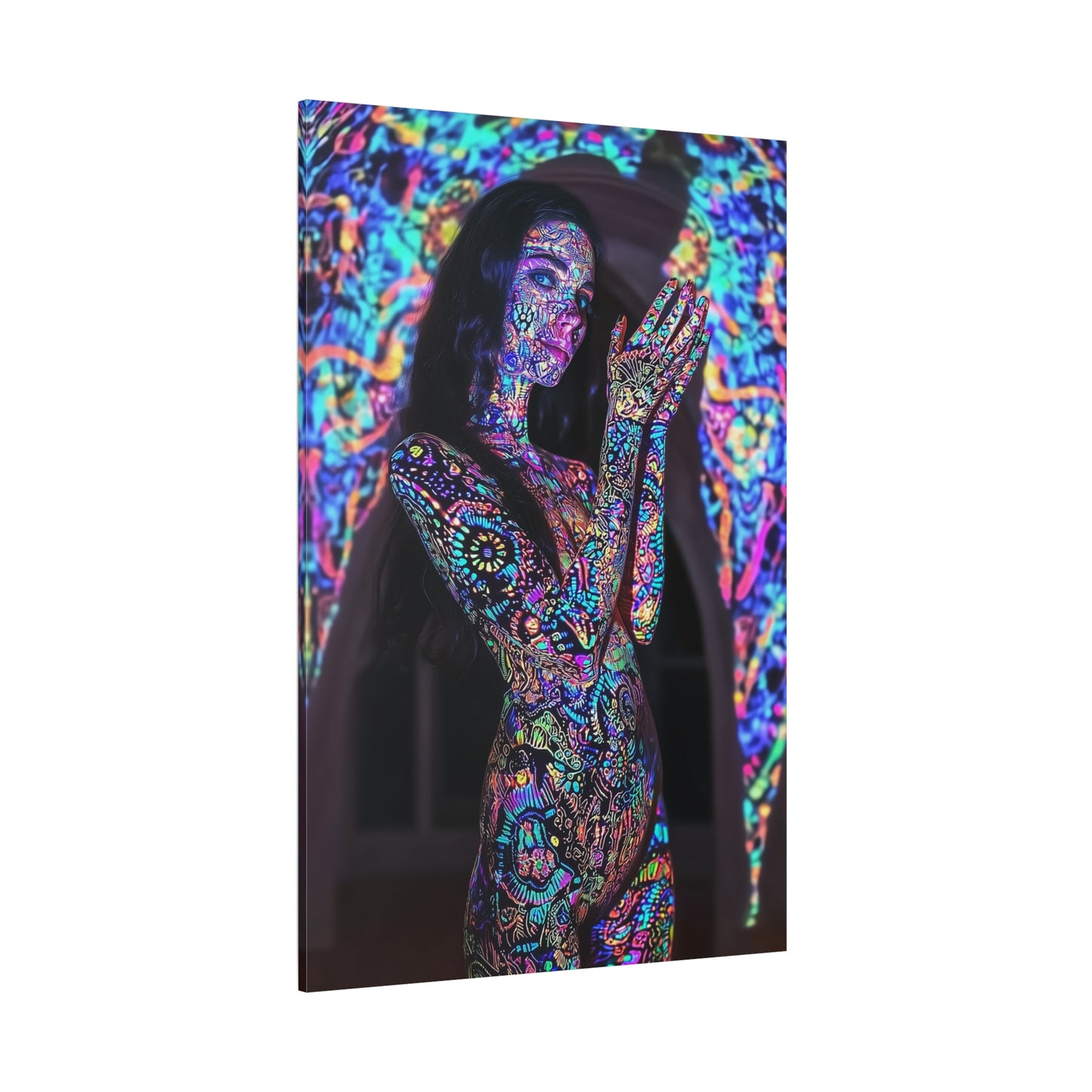 Kaleidoscope's Whisper Canvas Print