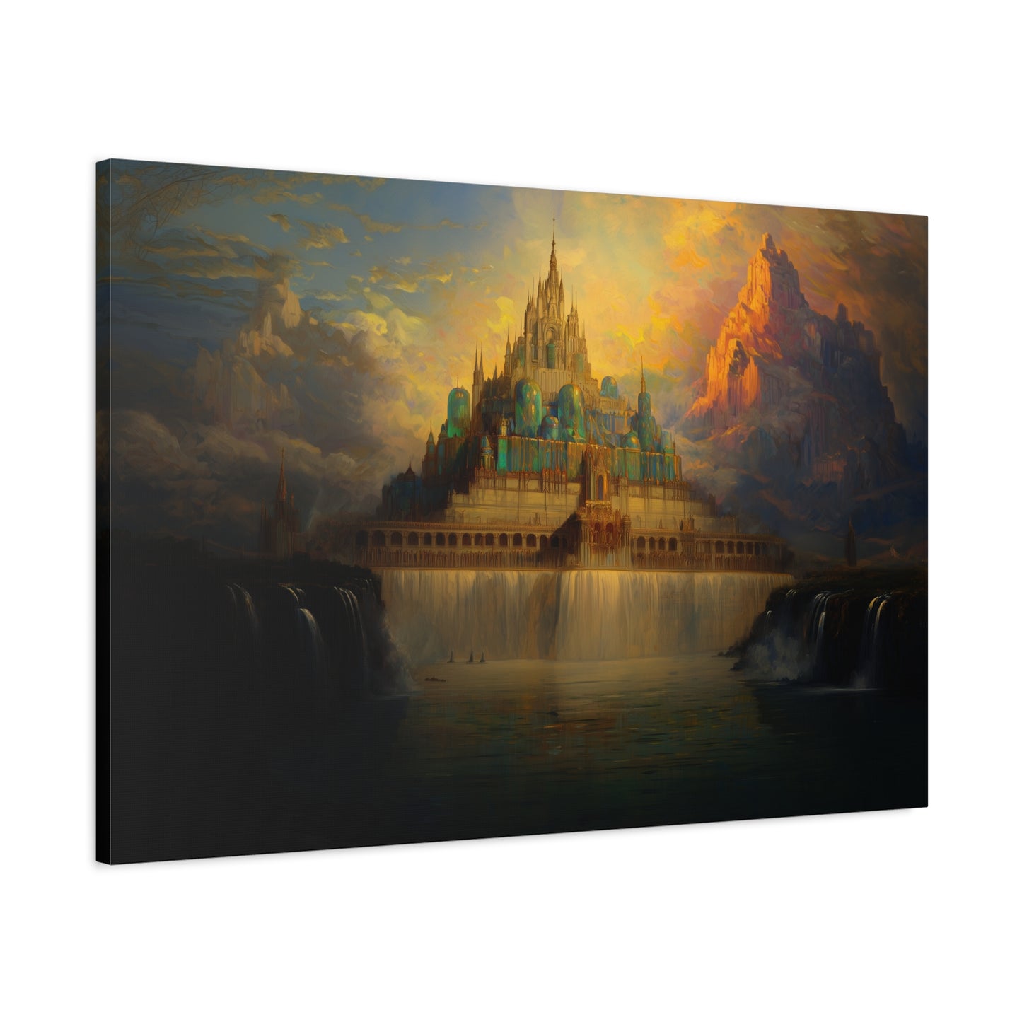 Temple of Forgotten Kings Canvas Print