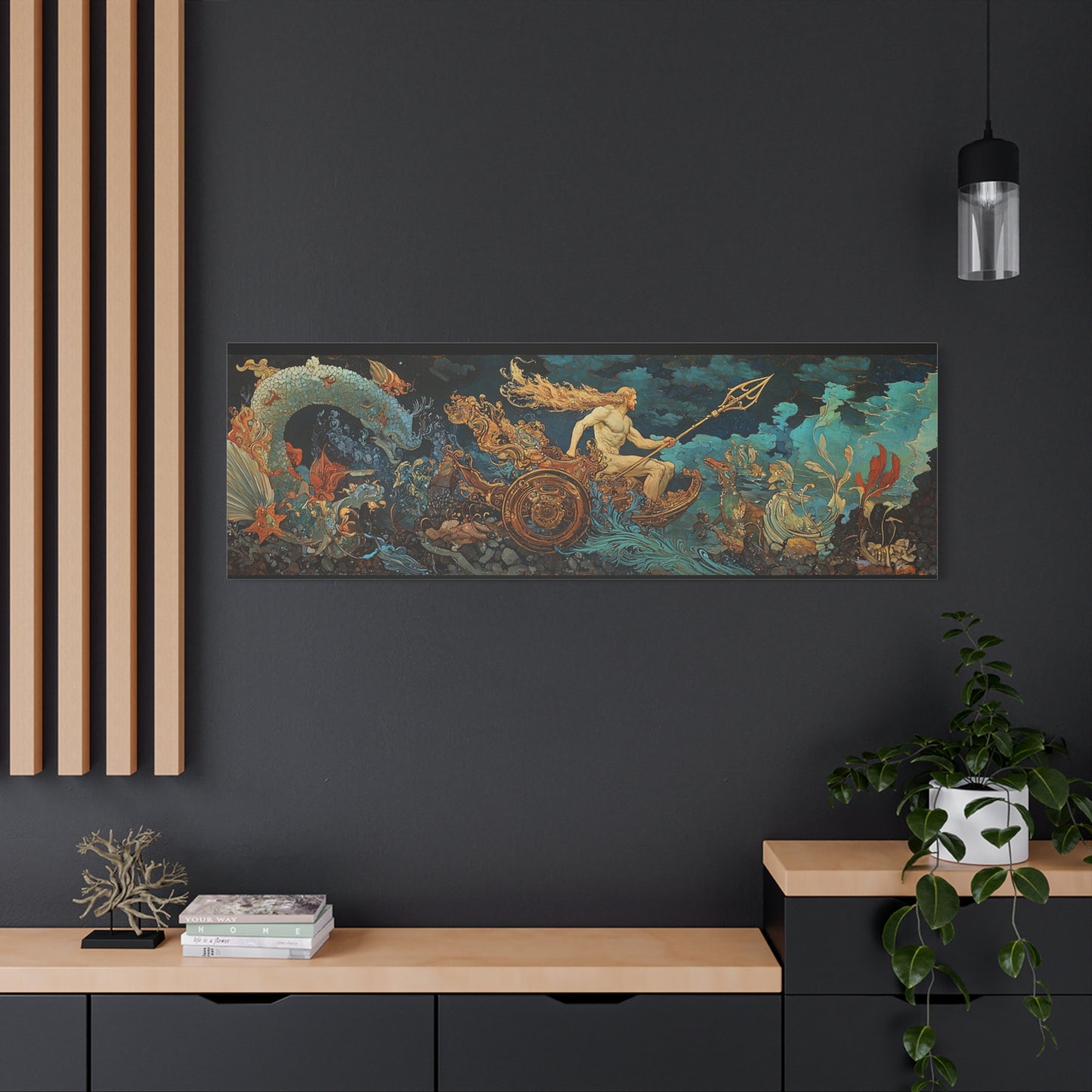 Abyssal Majesty Canvas Print