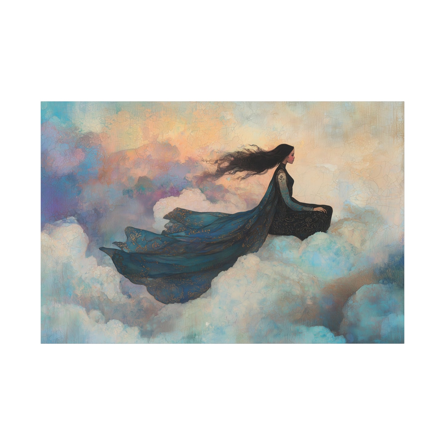 Dreamweaver's Ascent Canvas Print