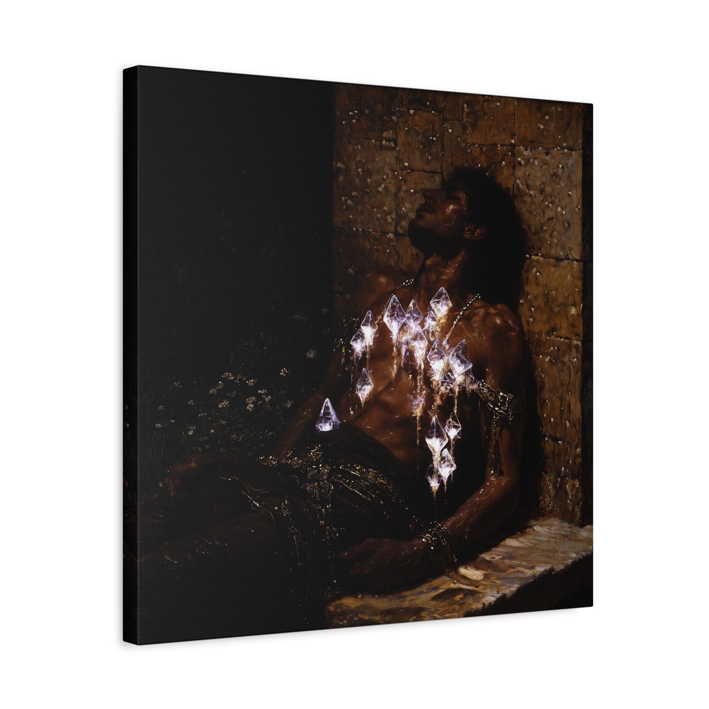 The Silent Lattice Canvas Print