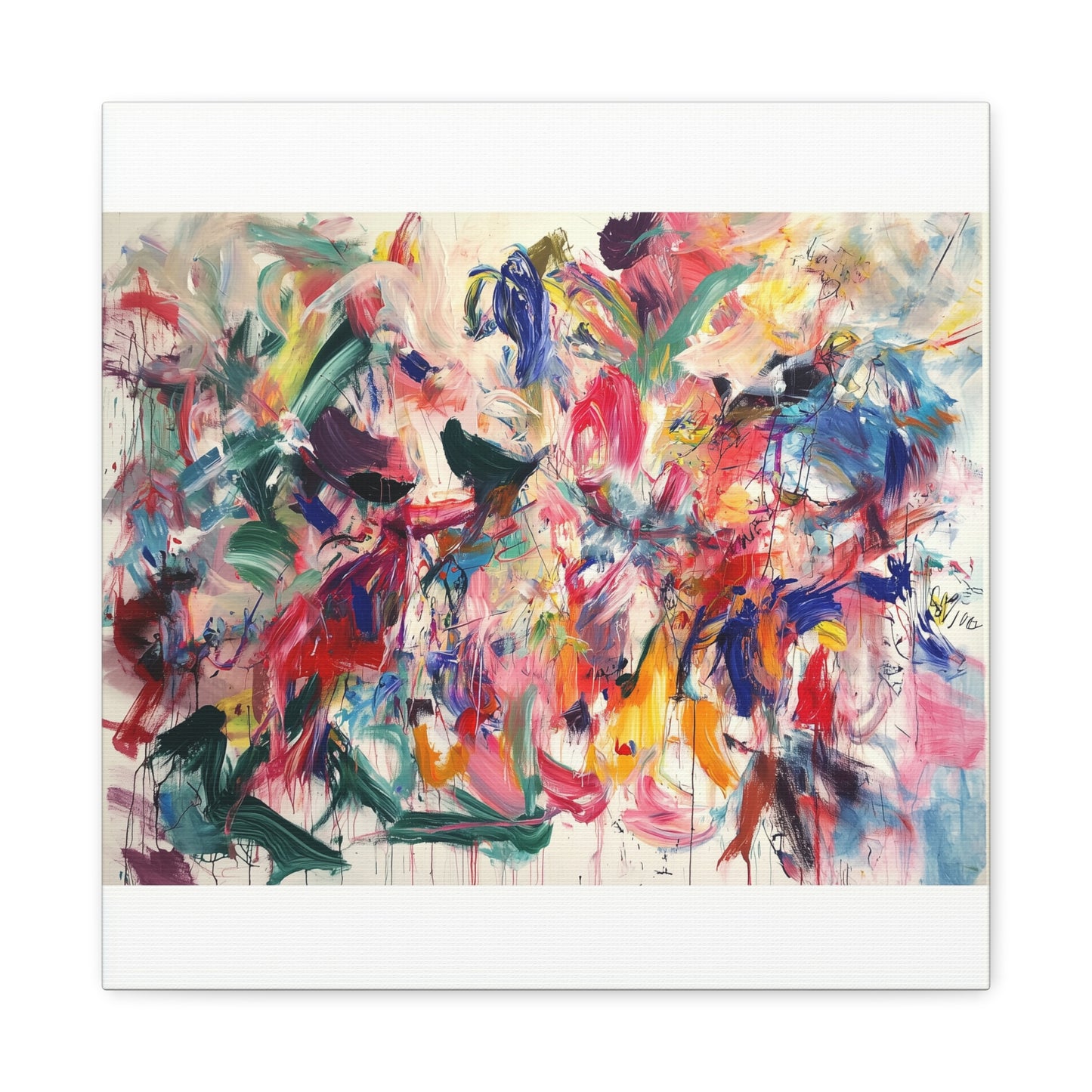 Burst of Life Canvas Print