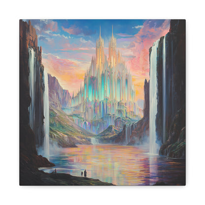 Dreamweaver's Citadel Canvas Print