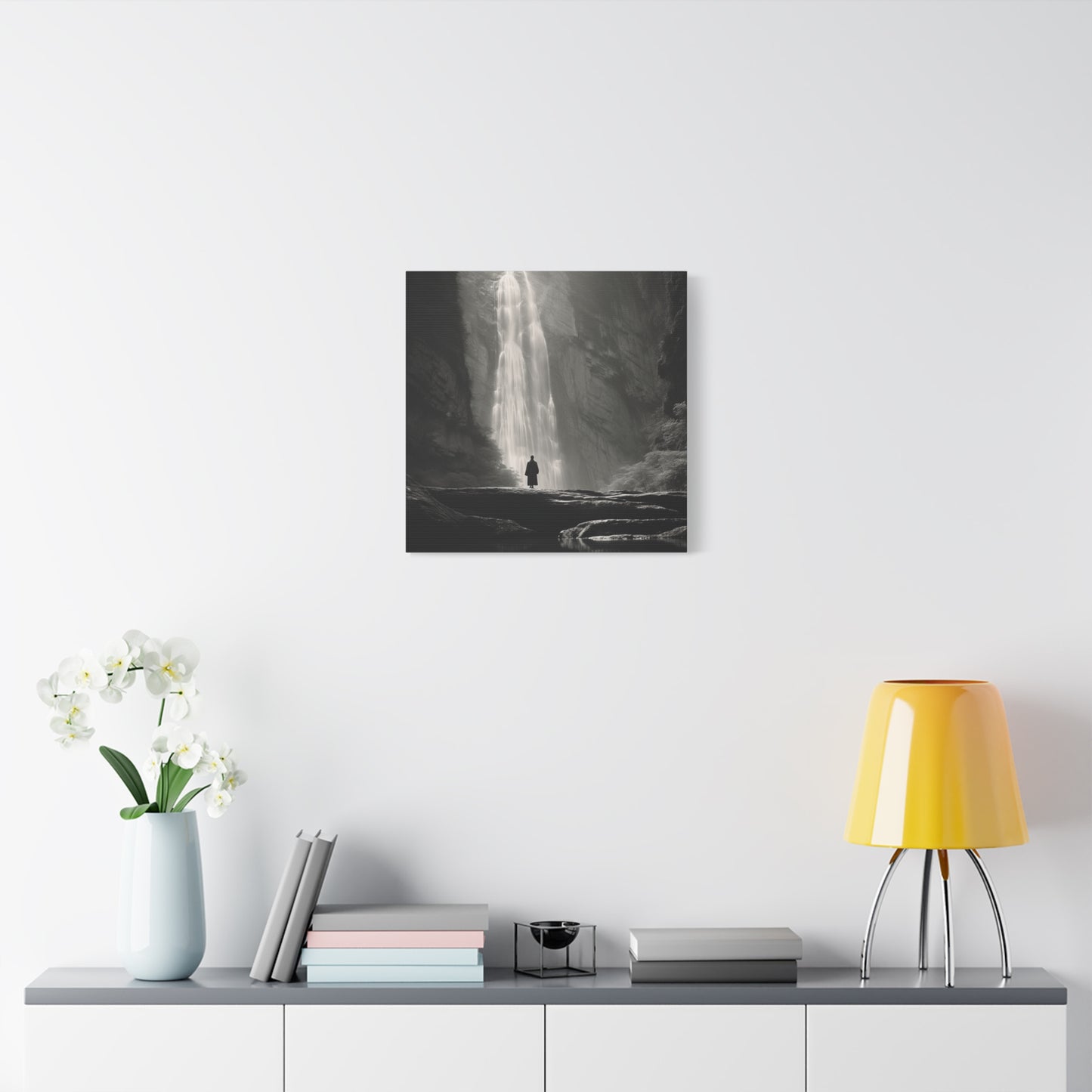 The Silent Fall Canvas Print