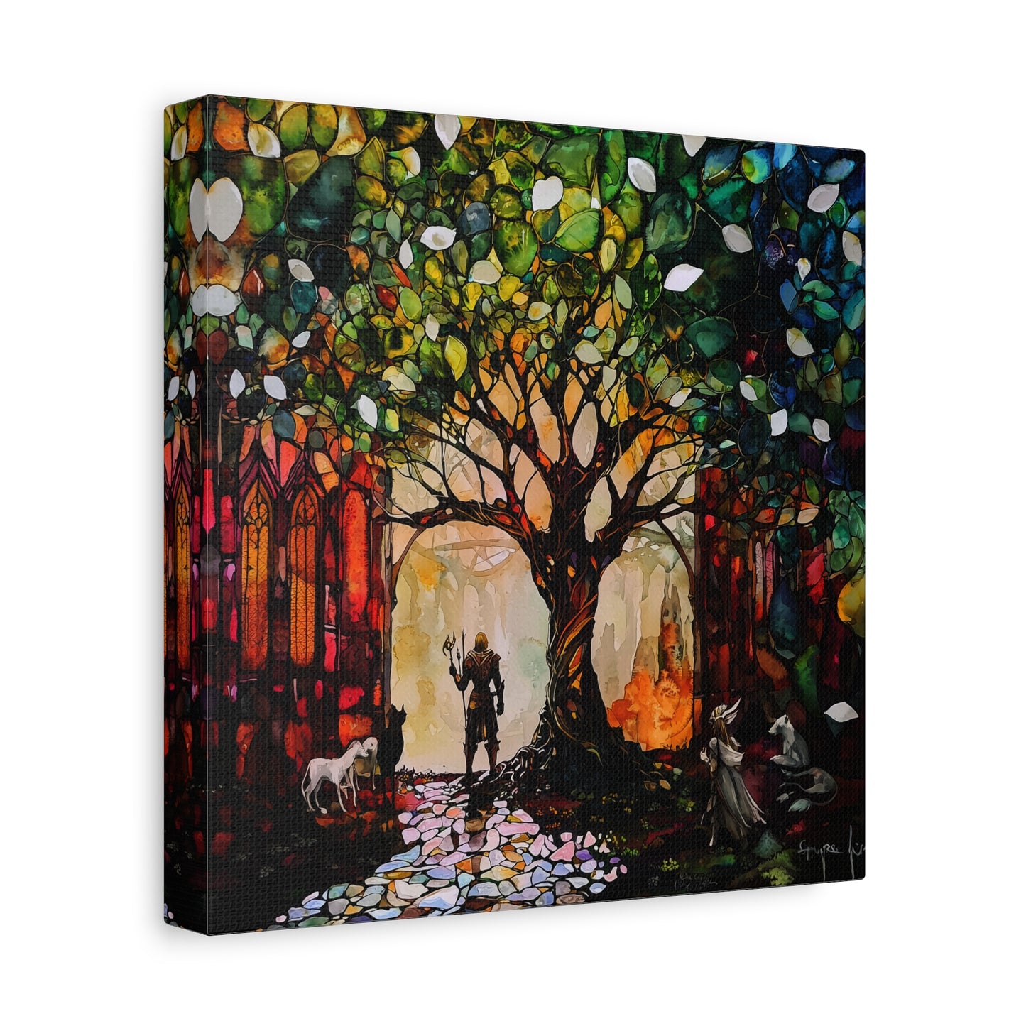 The Unfathomable Archway Canvas Print