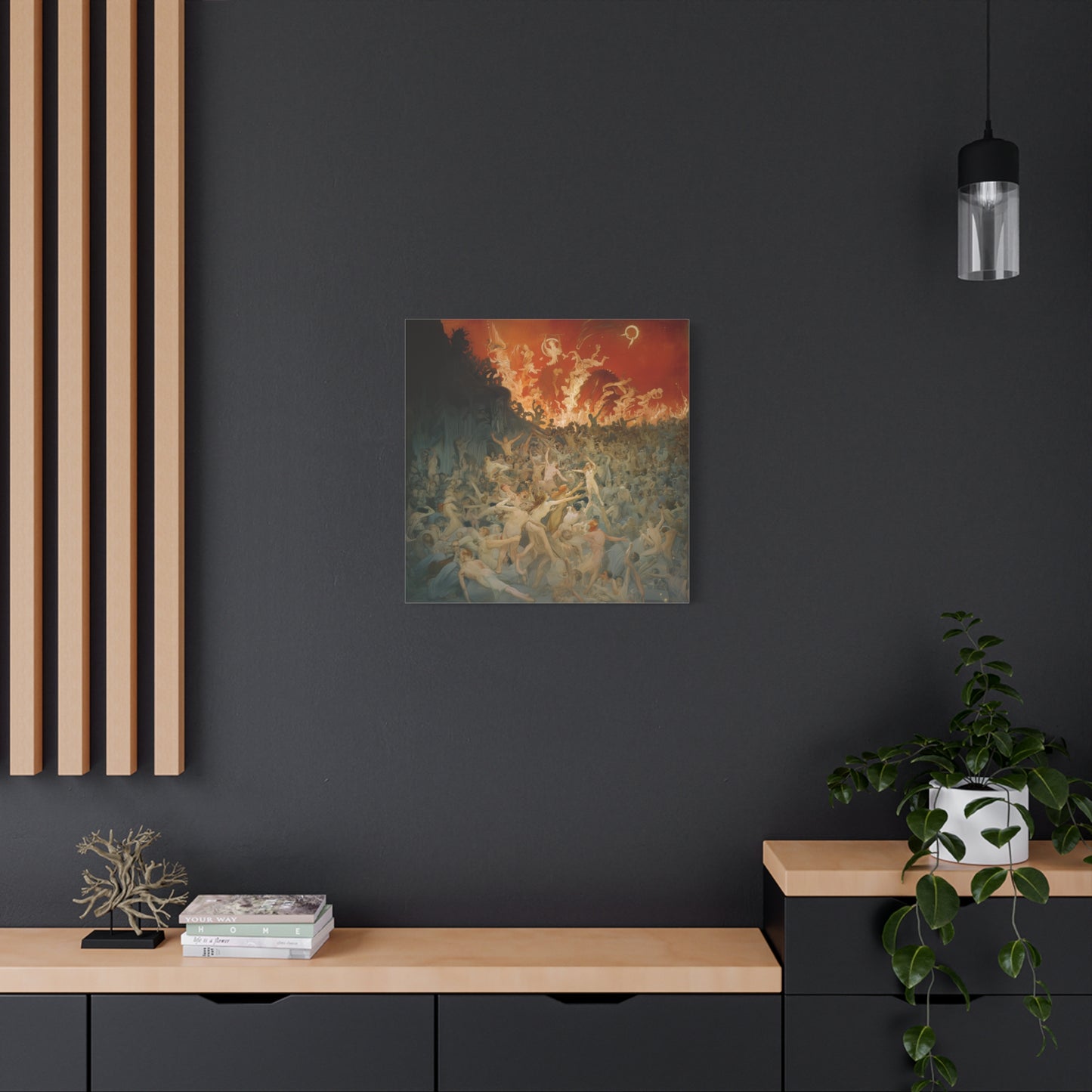 Wrath's Embrace Canvas Print