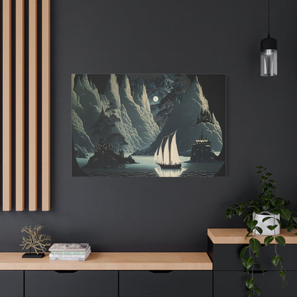 Silent Passage Canvas Print