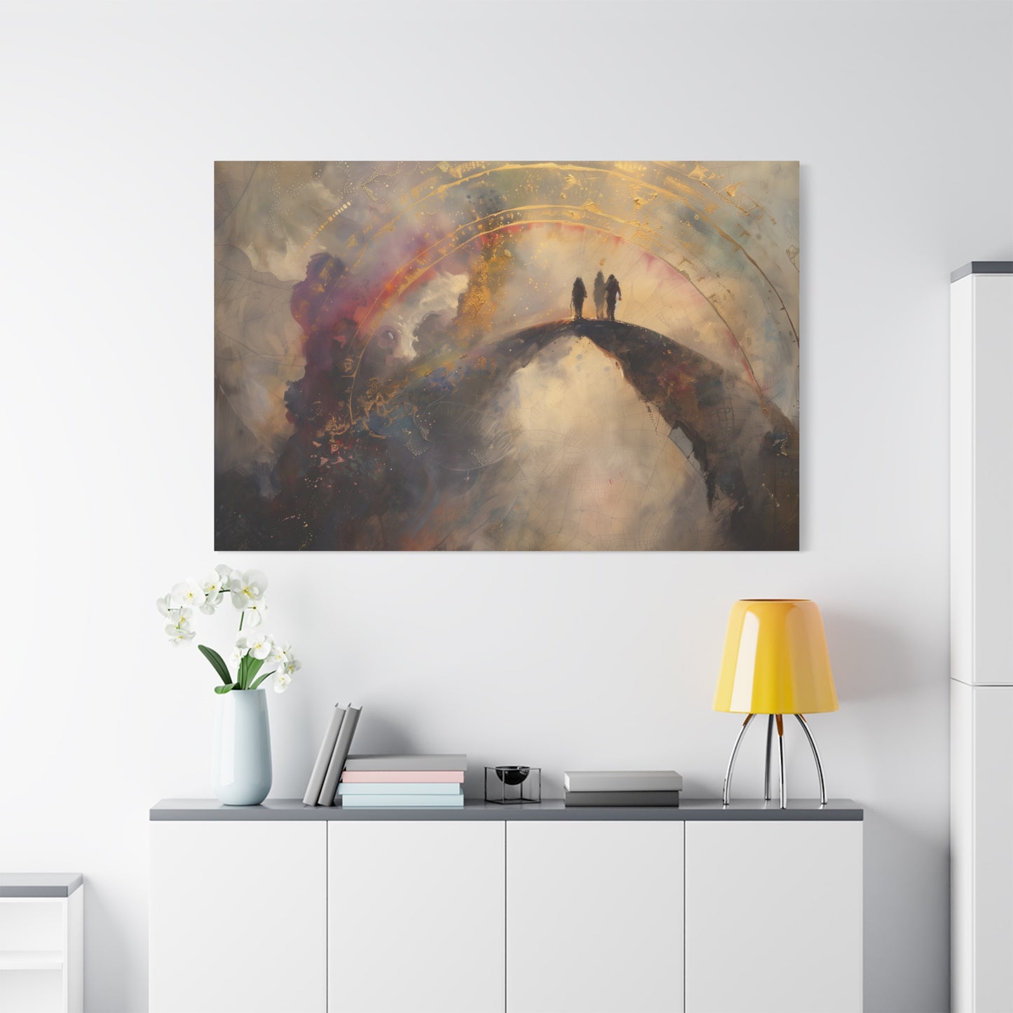 Two Beyond Veil Canvas Print