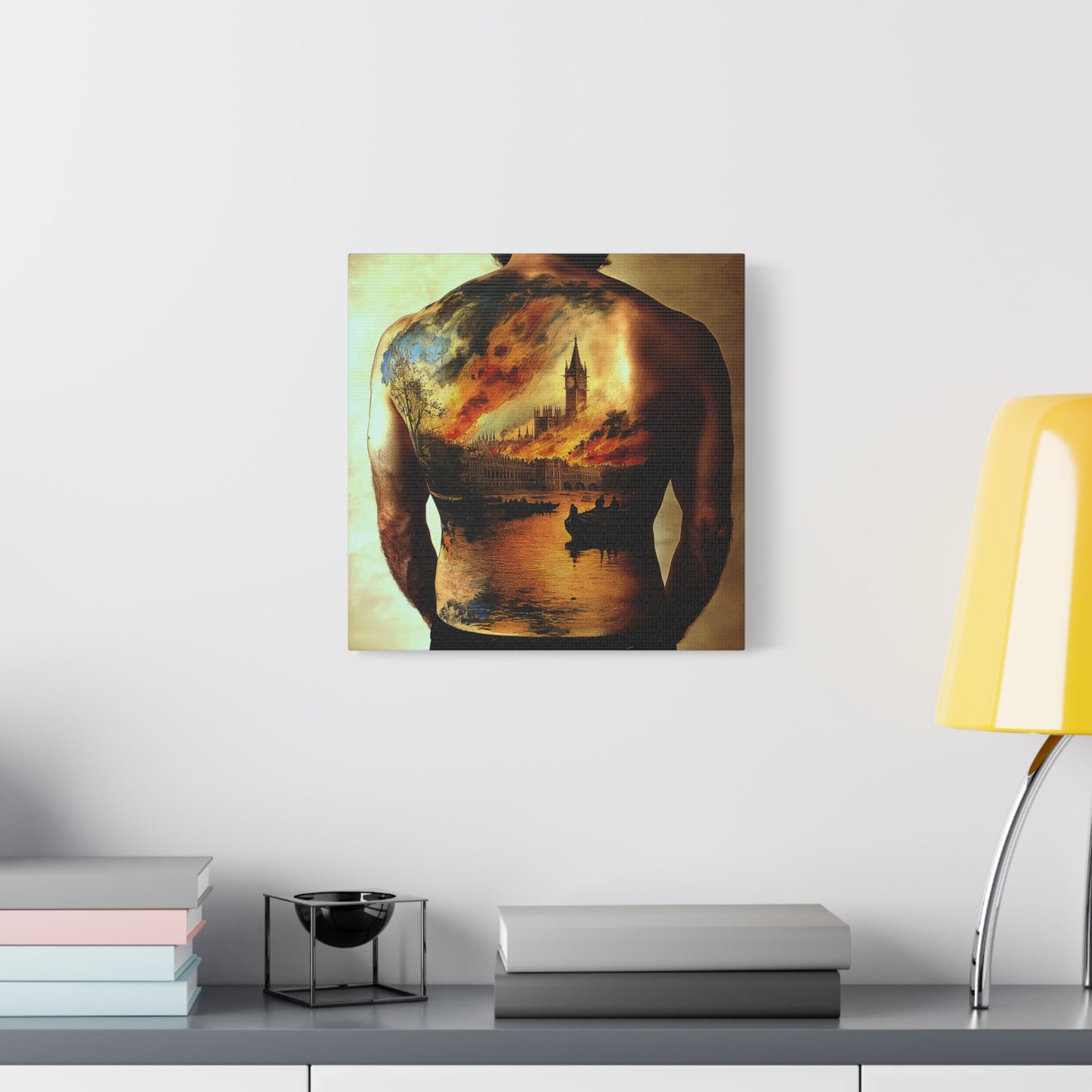 The Burning Realm Canvas Print