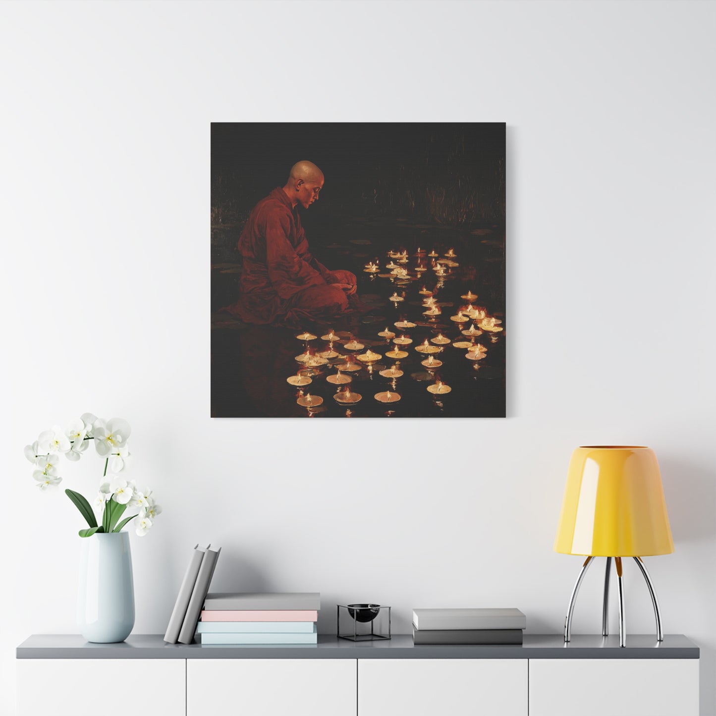 Shadows of the Ancients Canvas Print