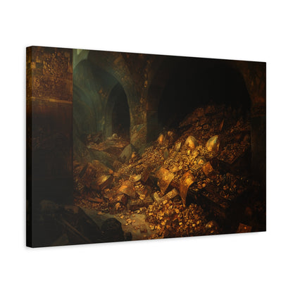 Gilded Dreams Canvas Print