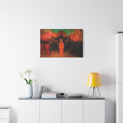 The Radiant Deity Canvas Print