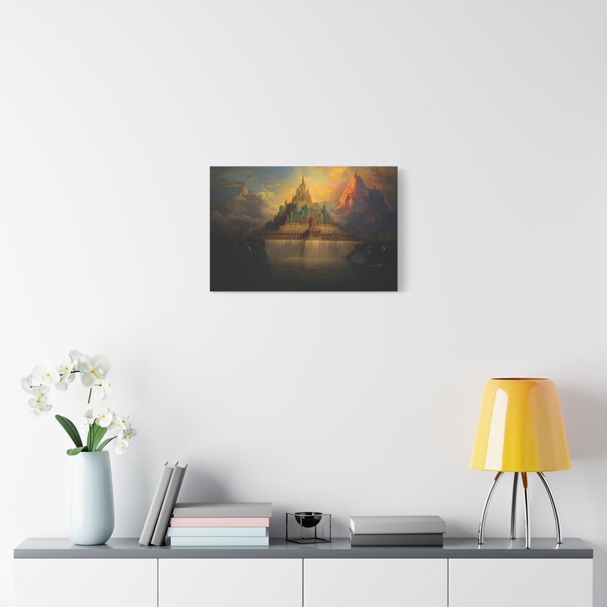 Temple of Forgotten Kings Canvas Print