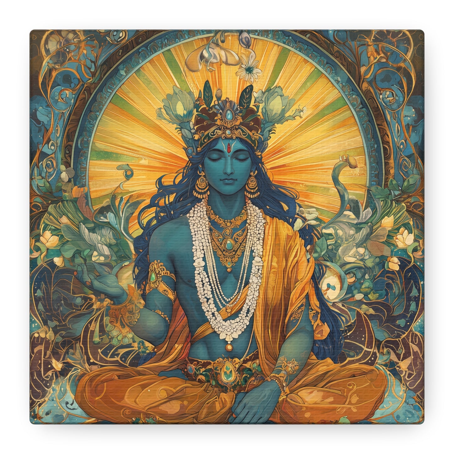 Sunlit Silence Canvas Print