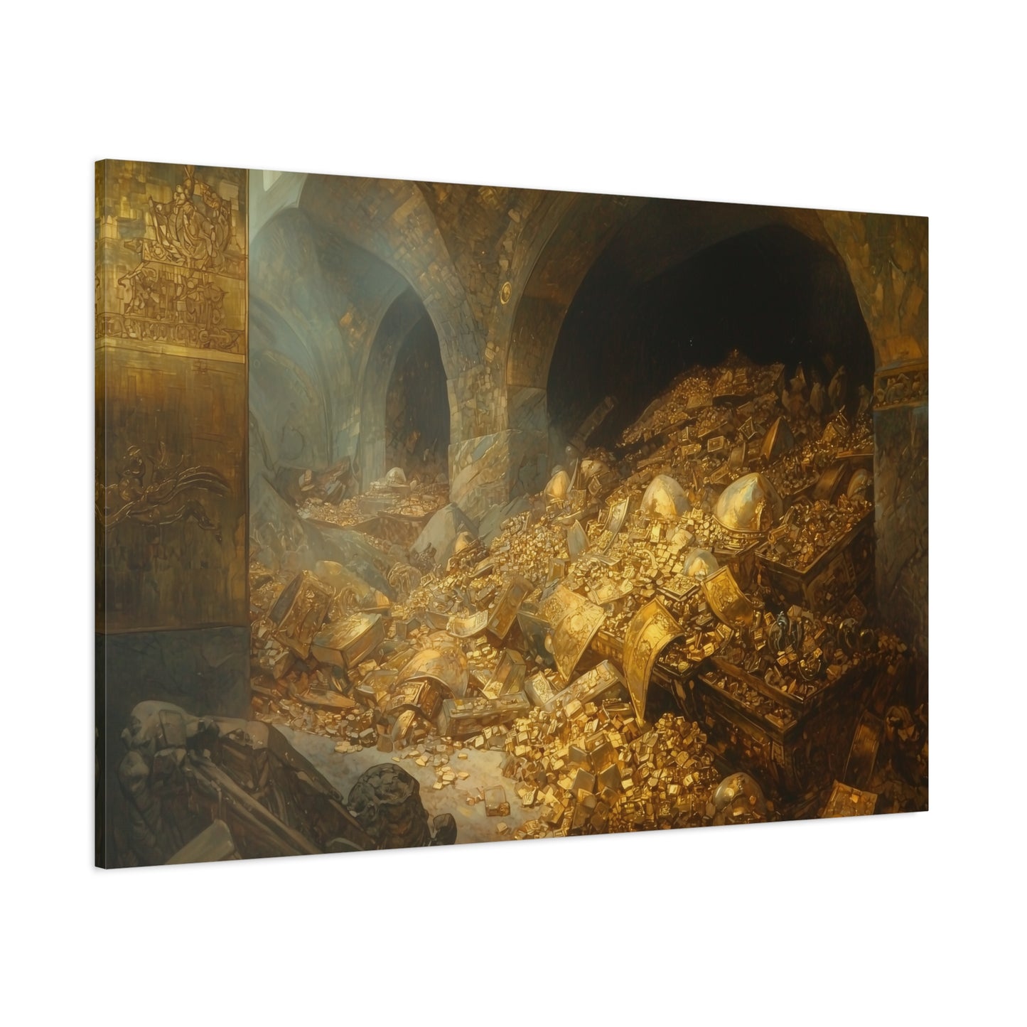 Silent Wealth Canvas Print