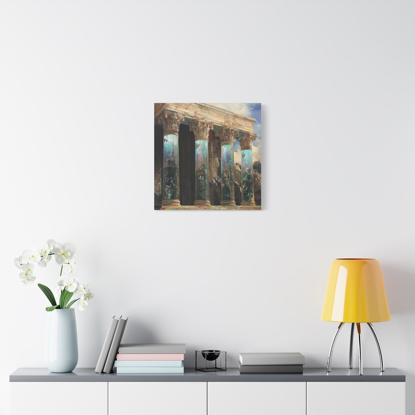 Balance in Ruins Canvas Print