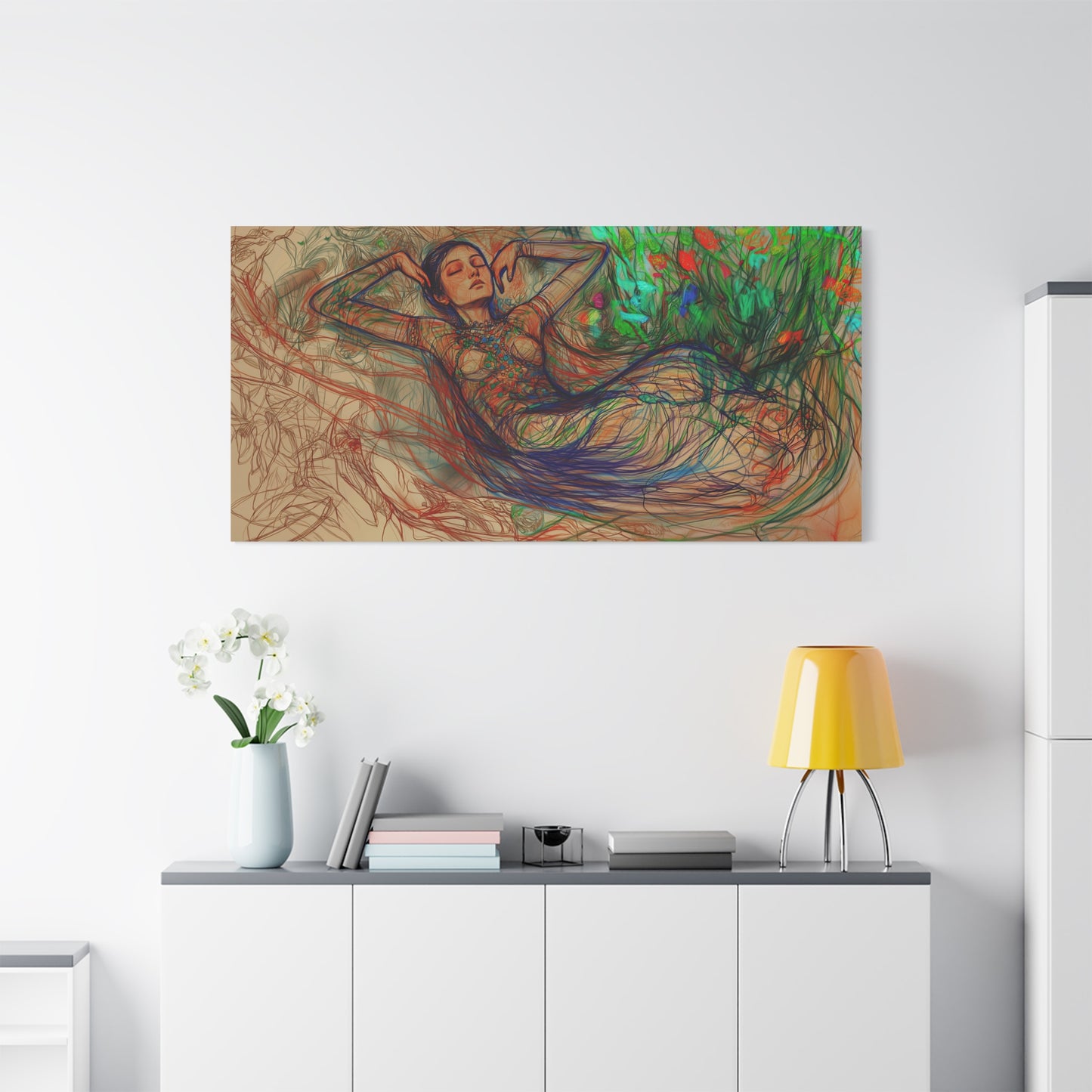 The Verdant Lull Canvas Print