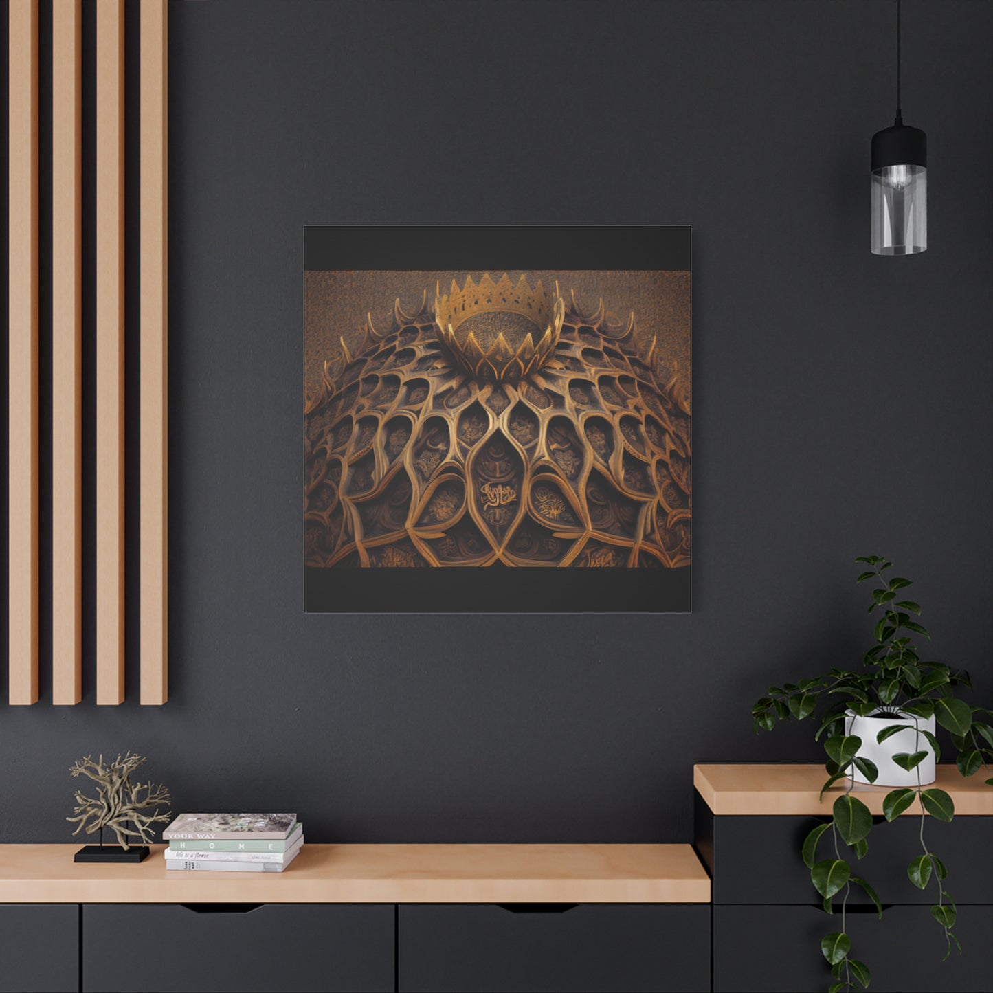 Silent Majesty Canvas Print