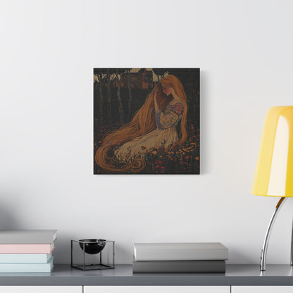 Maiden of Lore Canvas Print