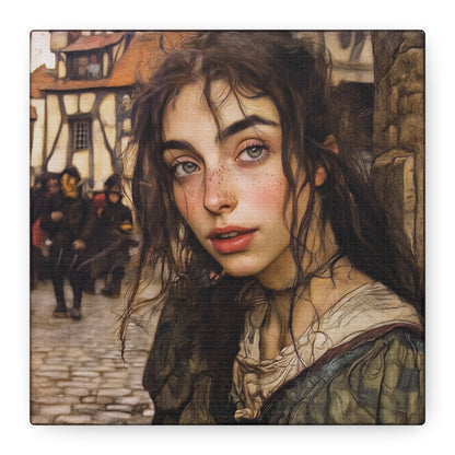 The Whispering Streets Canvas Print