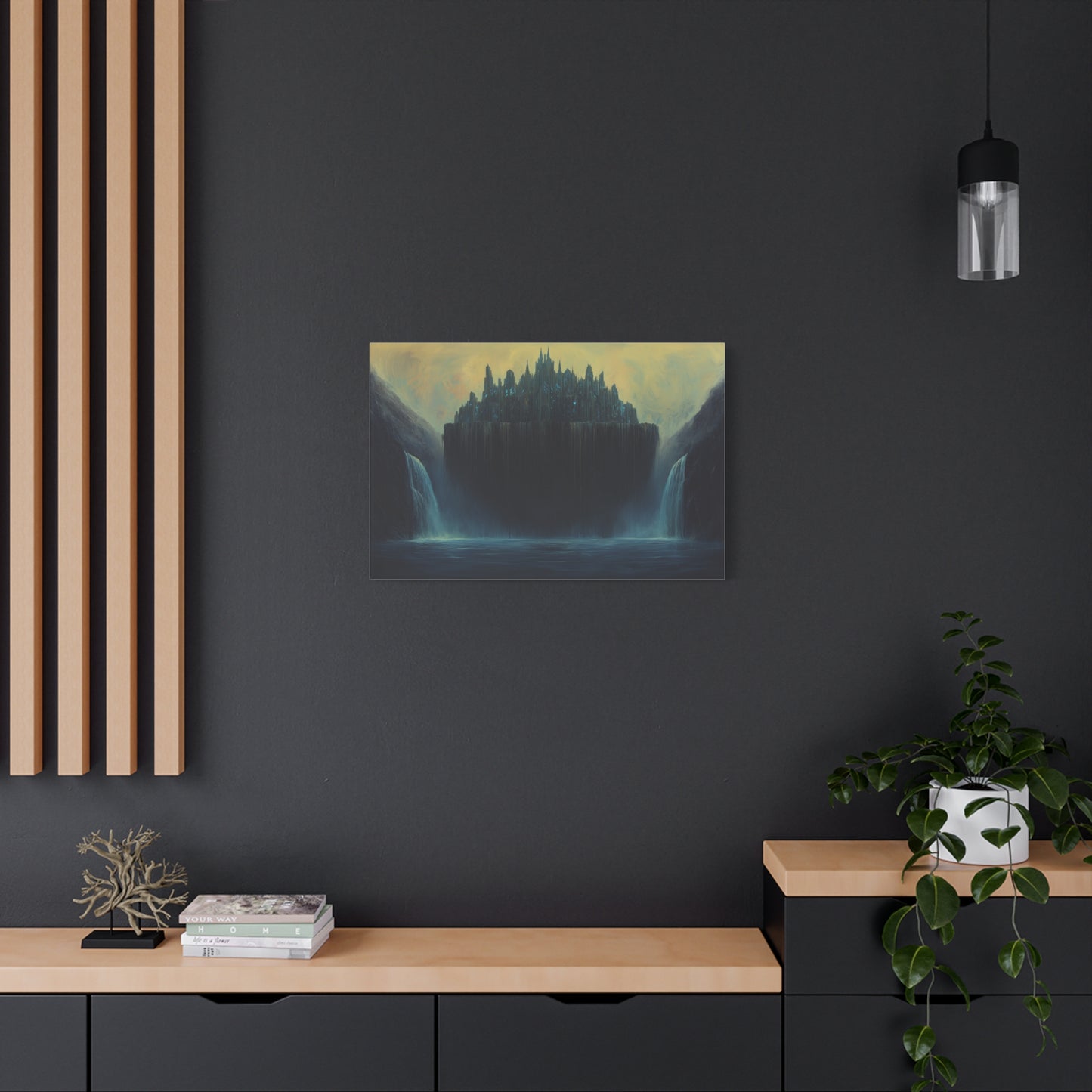 Bastion of Eldar Canvas Print