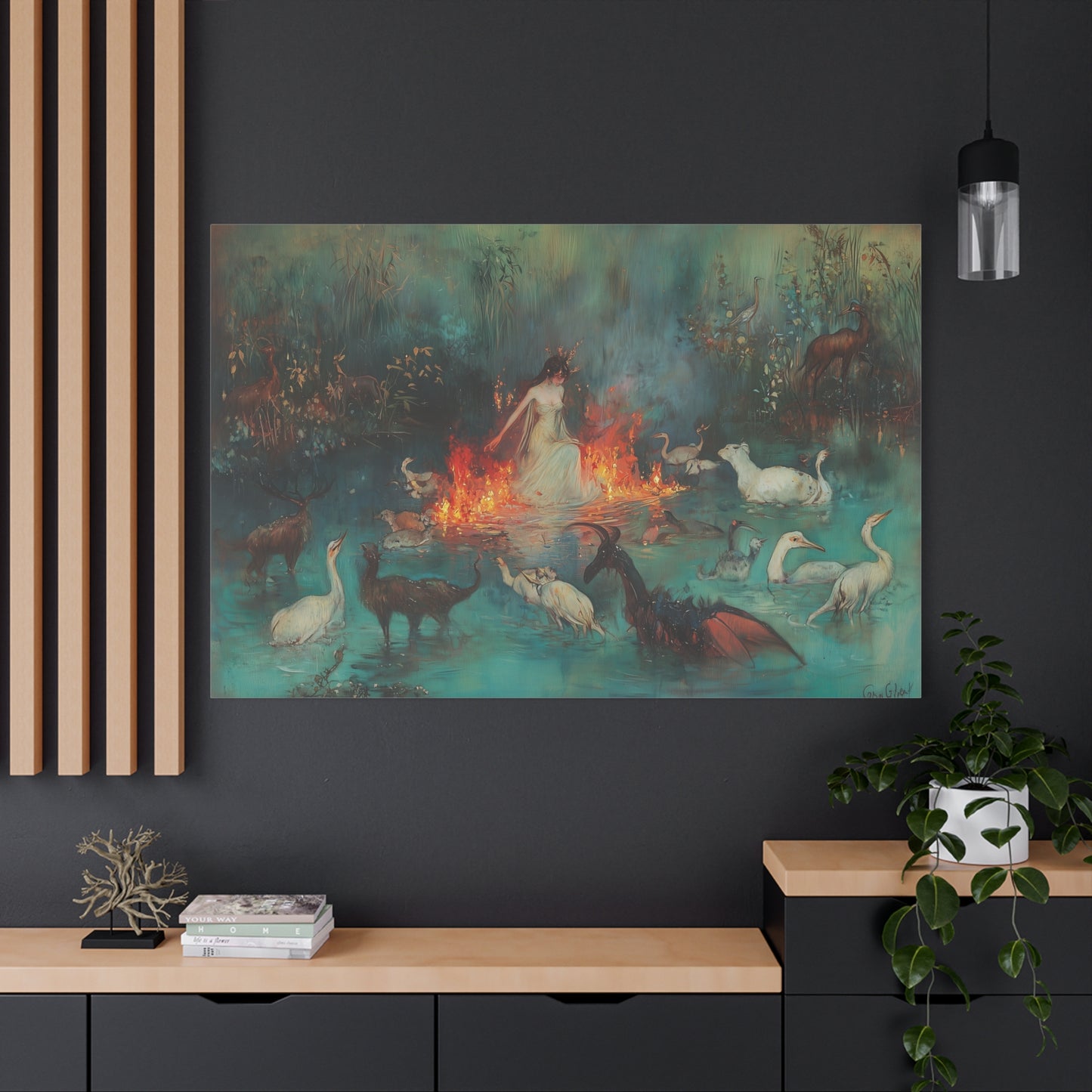 Elven Enchantment Canvas Print