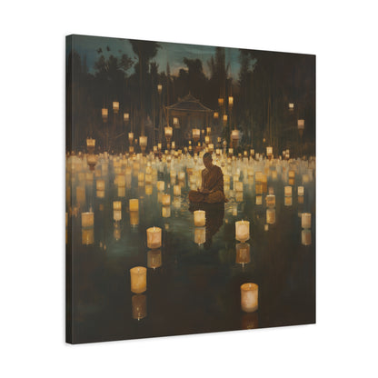 Silent Flames Canvas Print