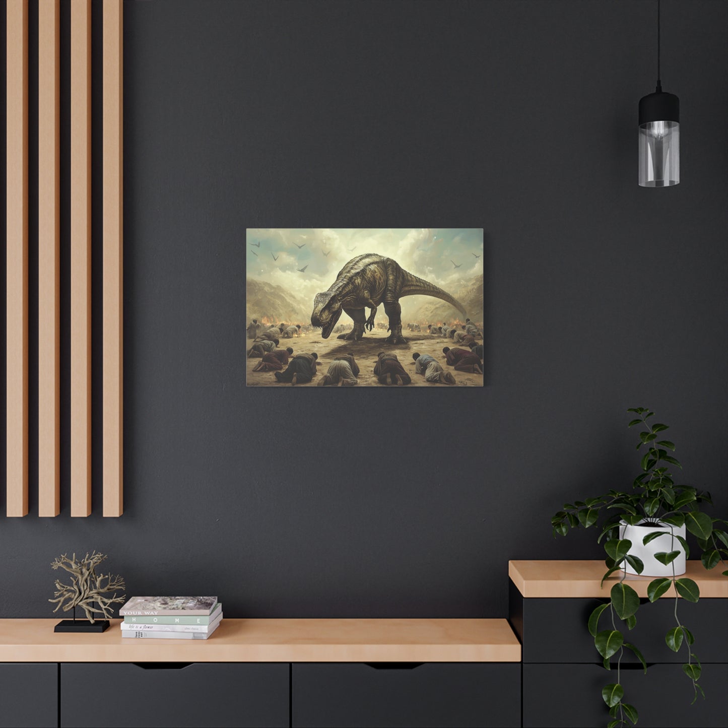 Awe in Dust Canvas Print