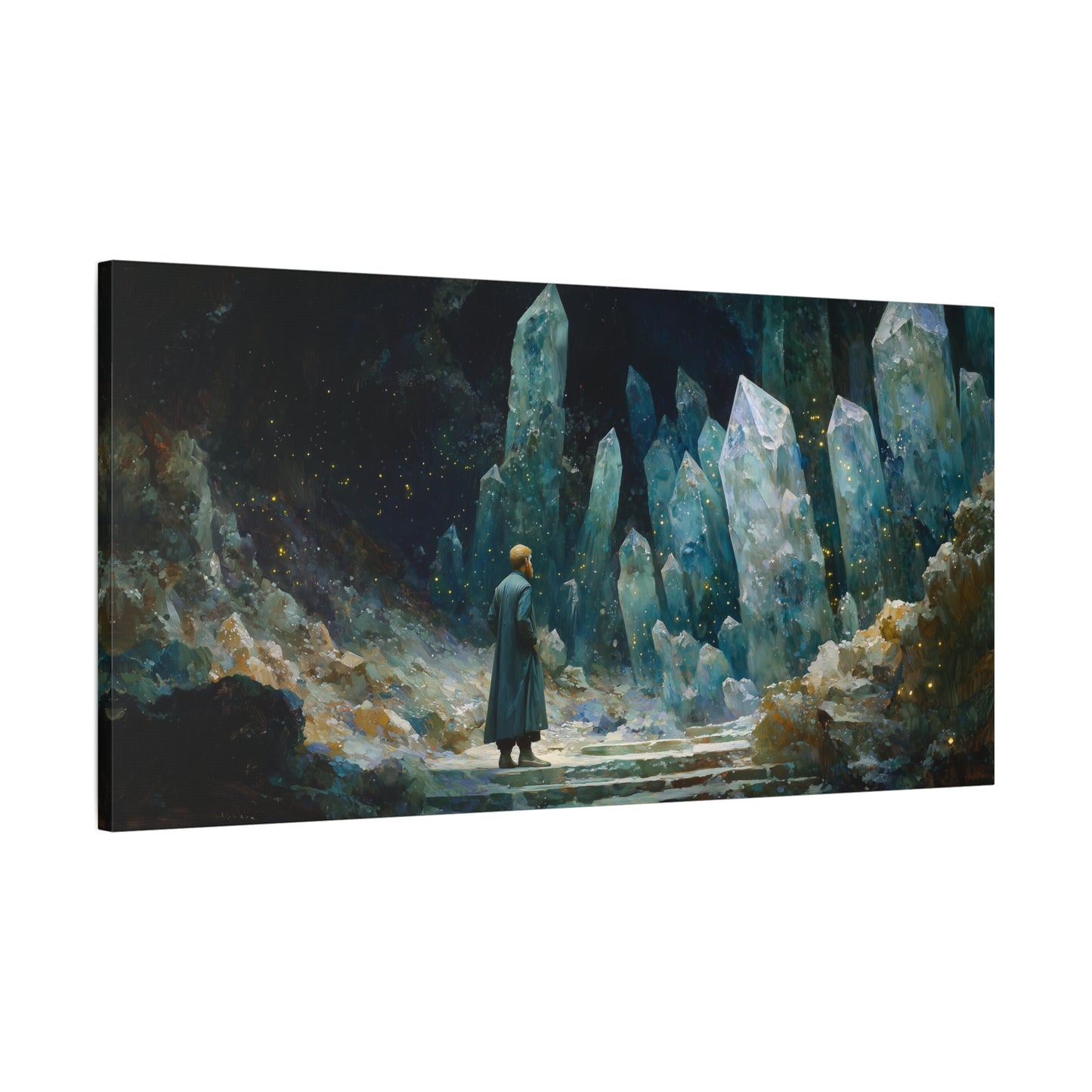 Frozen Path Canvas Print