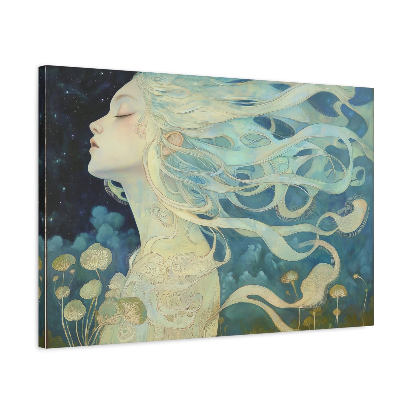 Whispering Night Canvas Print